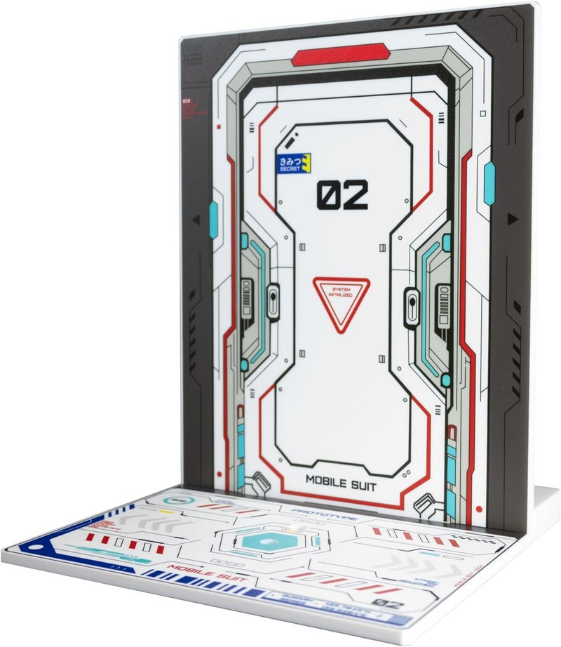 LBASE Acrylic Display Stand for Gundam MG/RG/HG/MGSD Models, Can be paired with -4th (-Display Stand(for 4th)) - Image 1